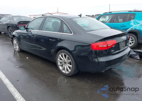2013 Audi A4 2.0T Premium z USA, uszkodzony, nr VIN WAUBFAFL4DN048931